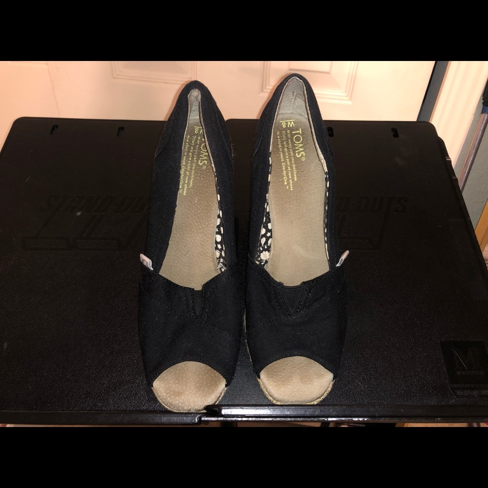 Toms wedge heels